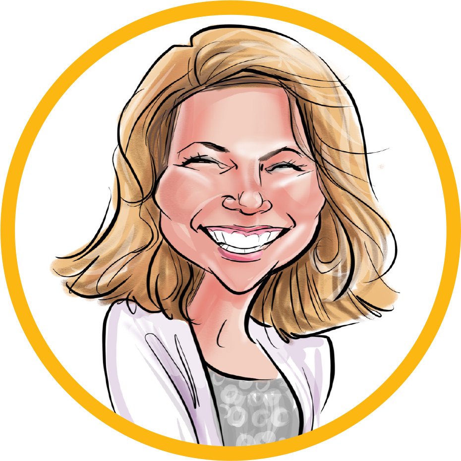 Gail_Garrison Julia Kebanli caricature headshot