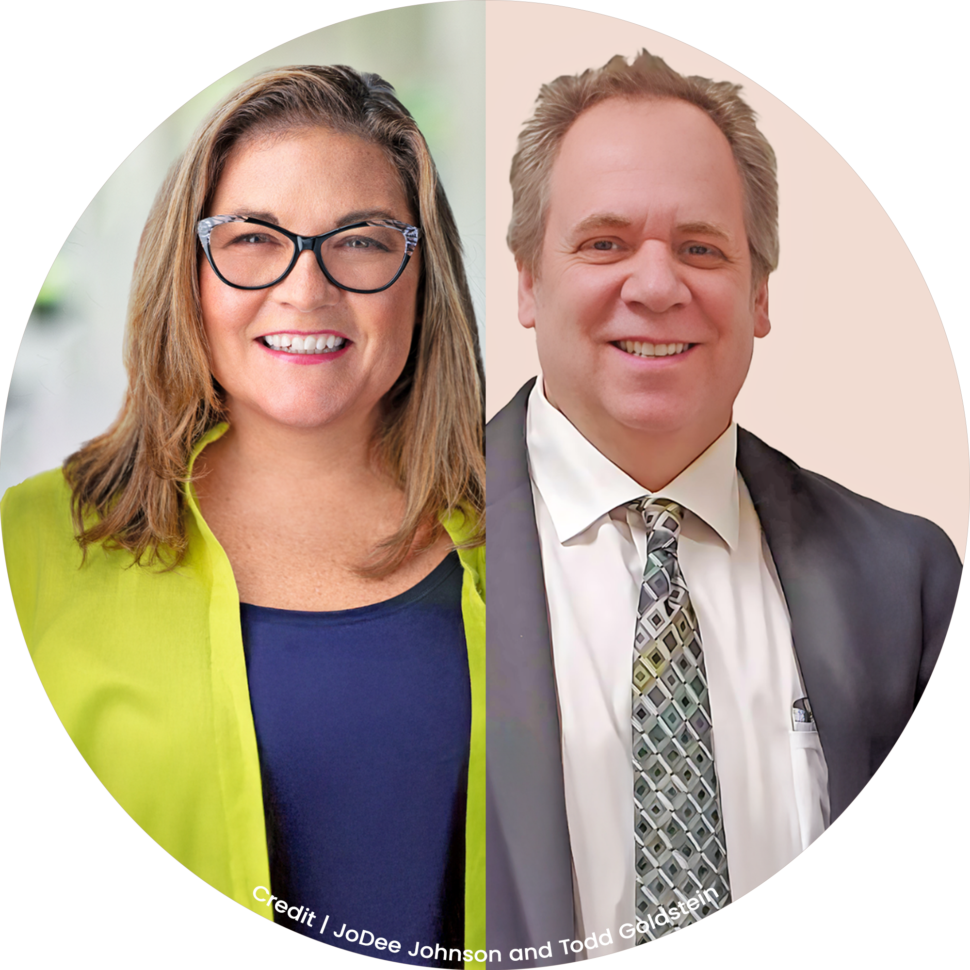 JoDee Johnson and Todd Goldstein Headshot